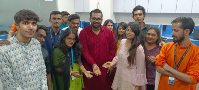 Diwali Celebration at Infinity Smart Services.