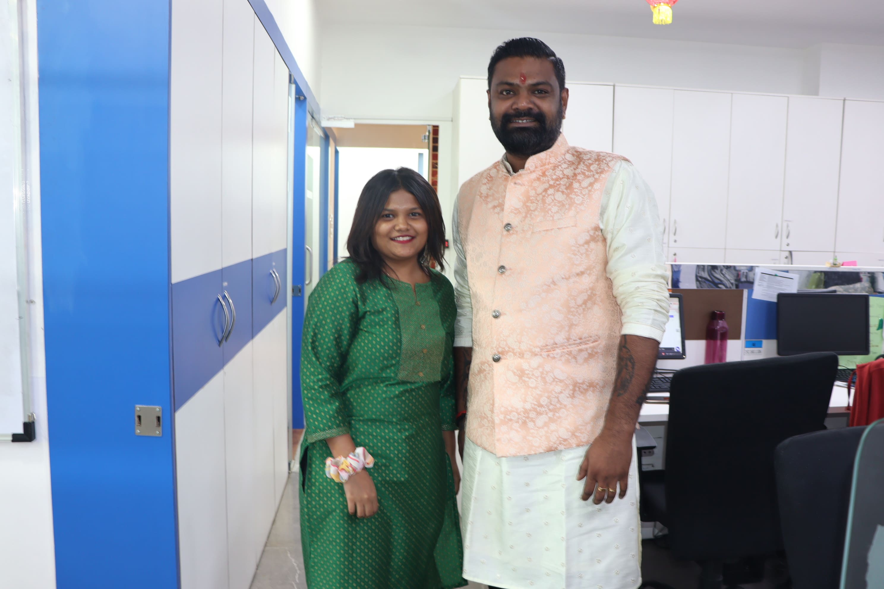 Diwali Celebration at Infinity Smart Services.