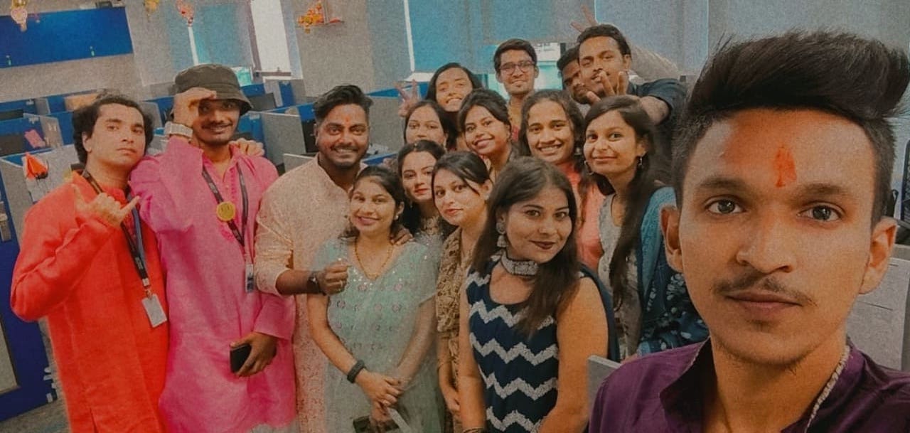 Diwali Celebration at Infinity Smart Services.